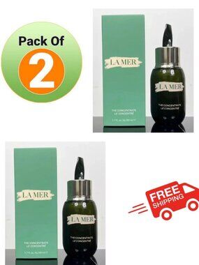 La Mer The Concentrate Barrier Repair Serum 50ml (pack of 2)